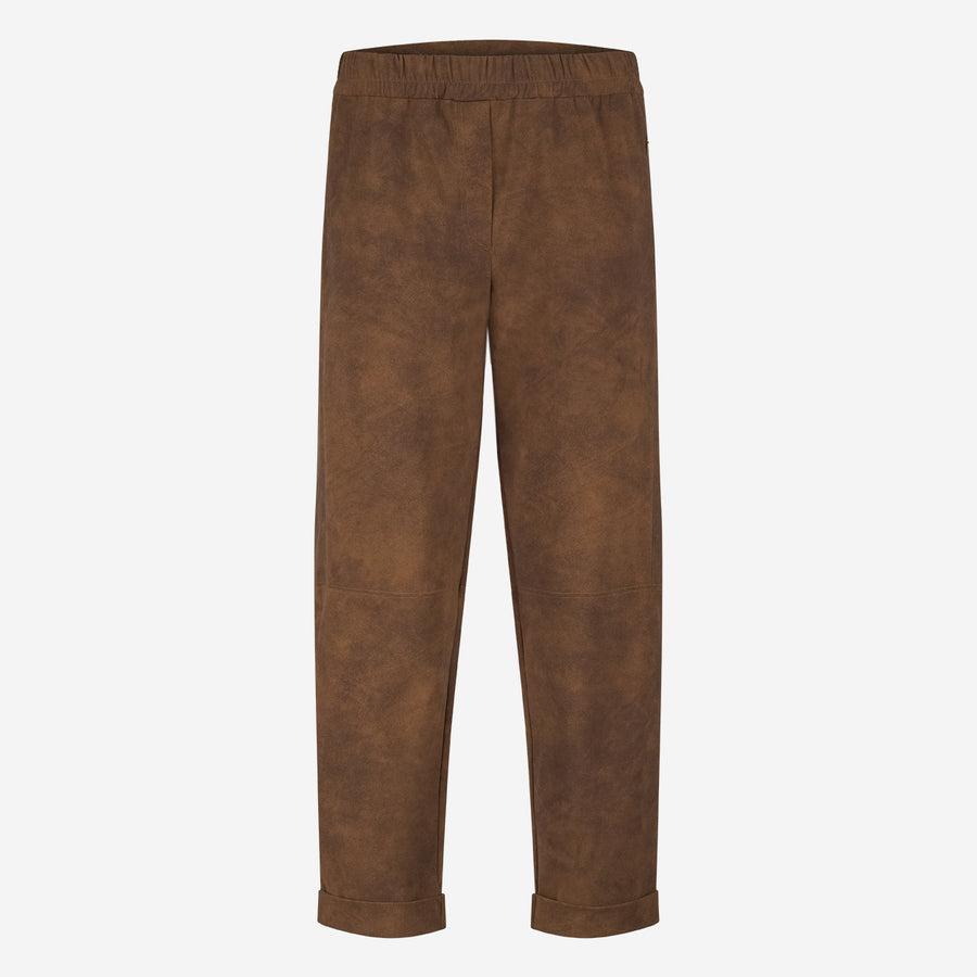 Daphne pants technical jersey | Caramel