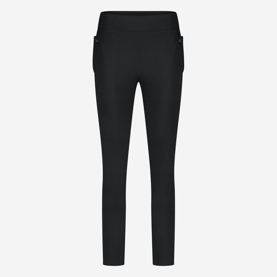 Lenny structure technical jersey pants | Black