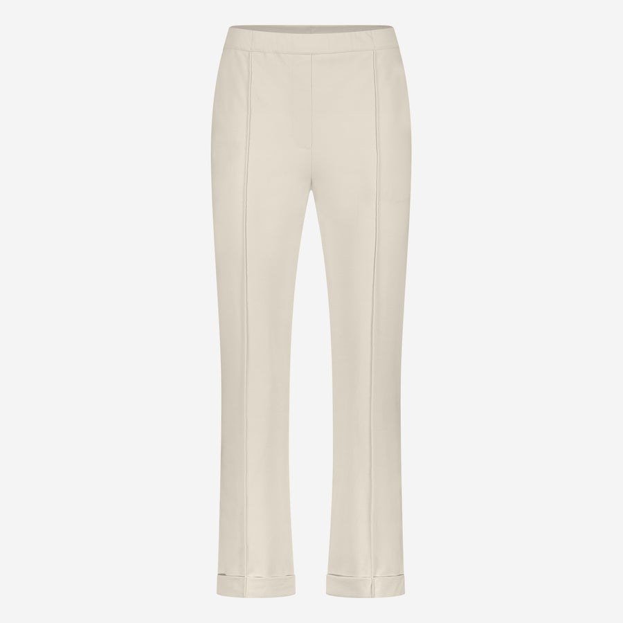 IrenaN structure technical jersey pants