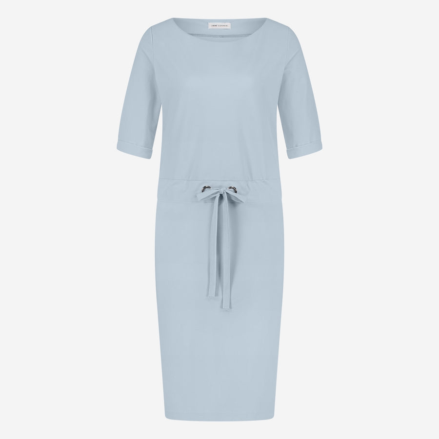 Lea dress technical jersey | Light Blue