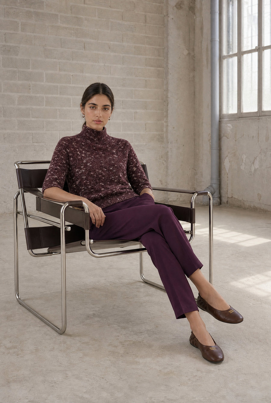Pantalon Umbretto en jersey technique
