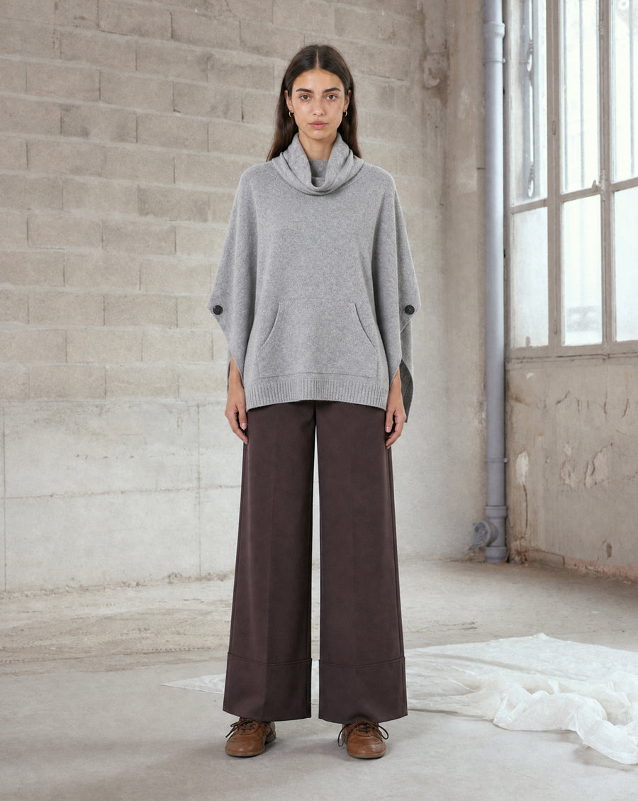 Sirmione viscose flair pants | Moro