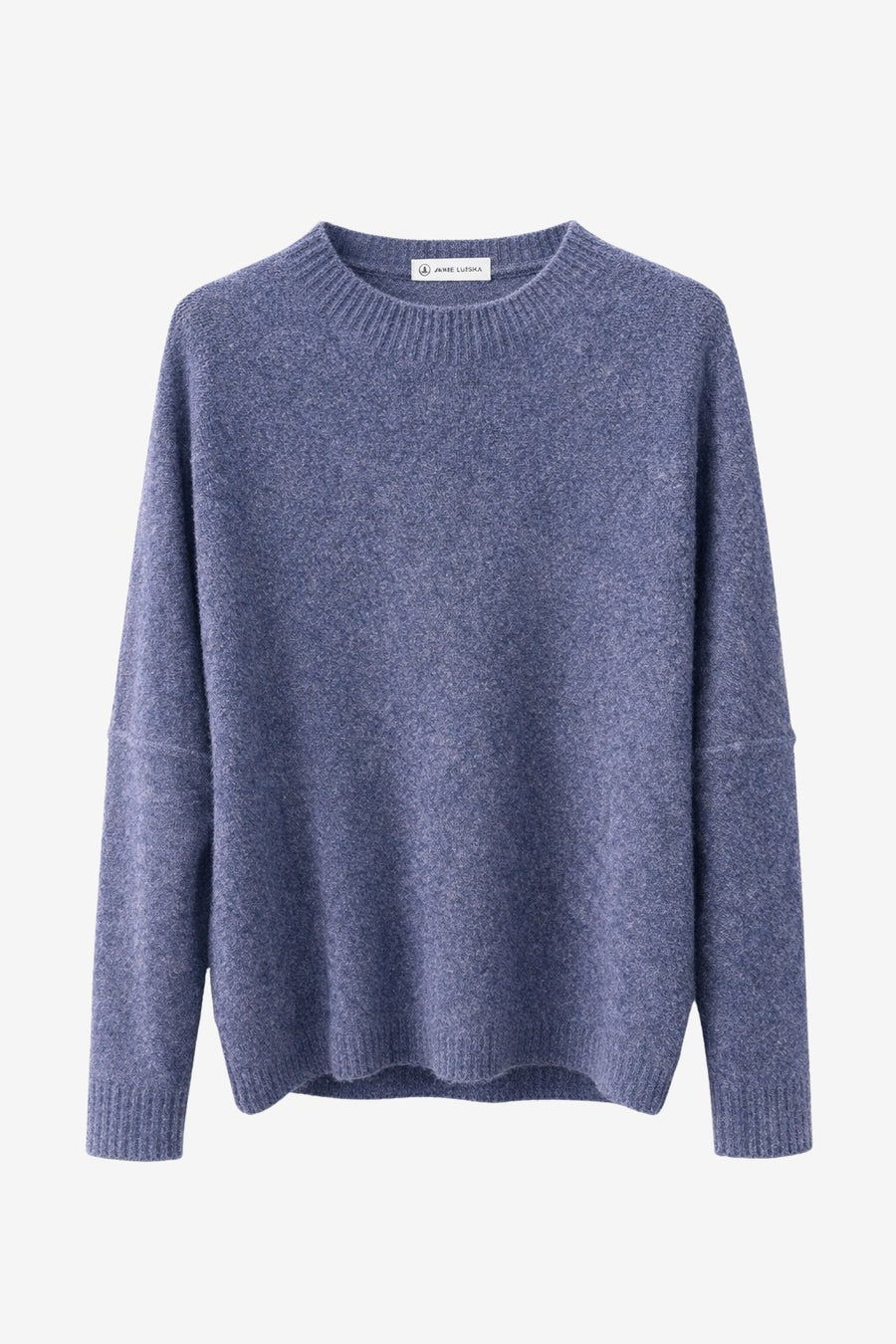 Velvety wool blend pullover