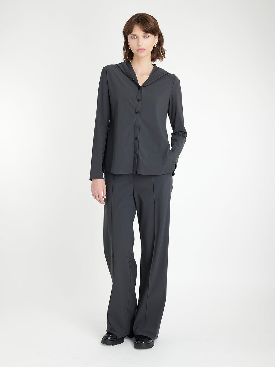 Veronica blouse technical jersey | Grey