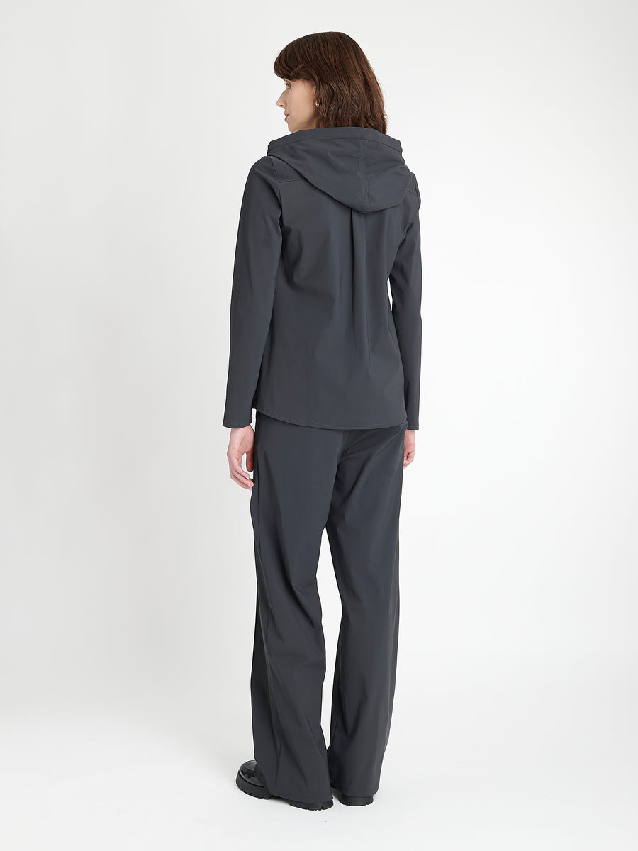Veronica blouse technical jersey | Grey