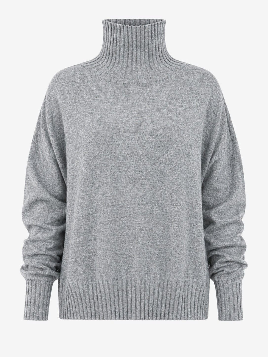 Cashmir wool polo pullover W1165