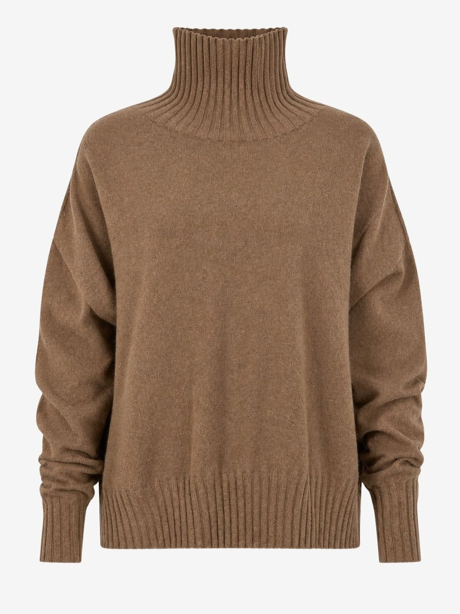 Cashmir wool polo pullover W1165