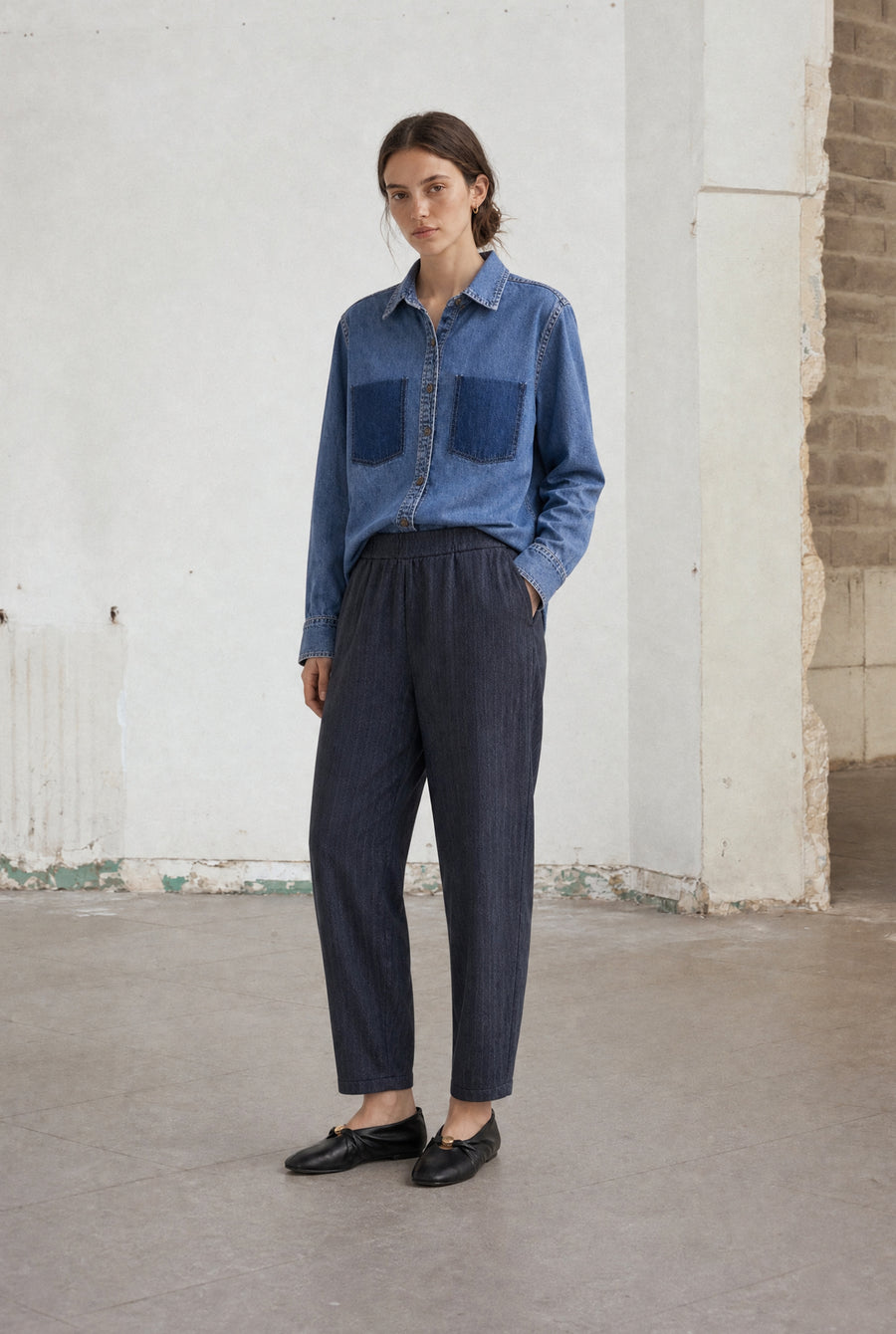 Viscose barel Pants