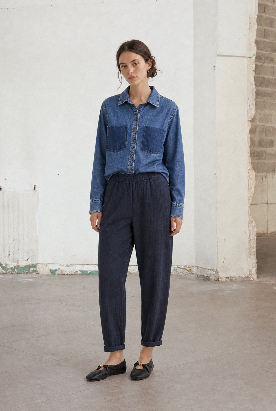 Viscose barel Pants