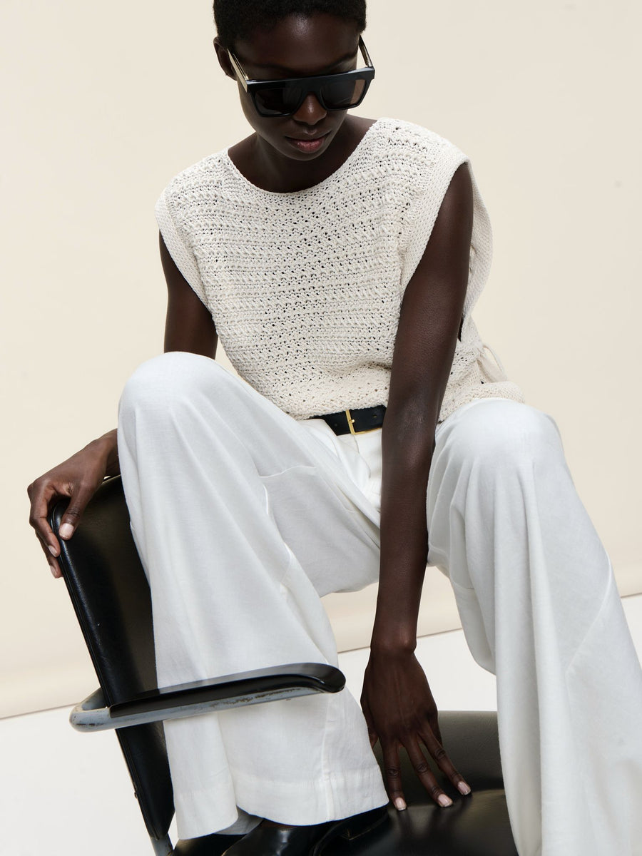 Open cotton Vest 2017