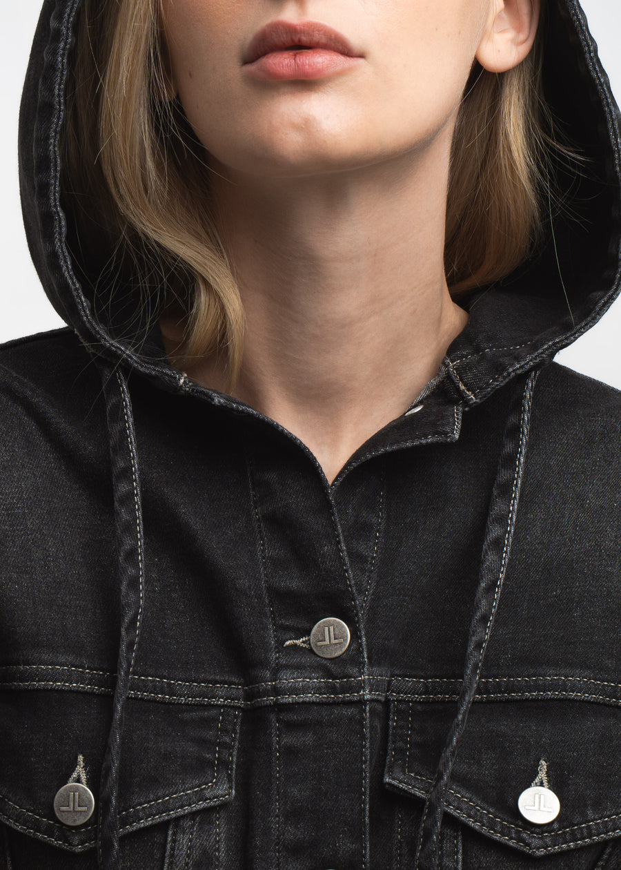 Jessie faded hood jacket