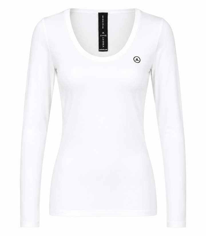 T shirt R Neck Easy Wear Organic Cotton | White