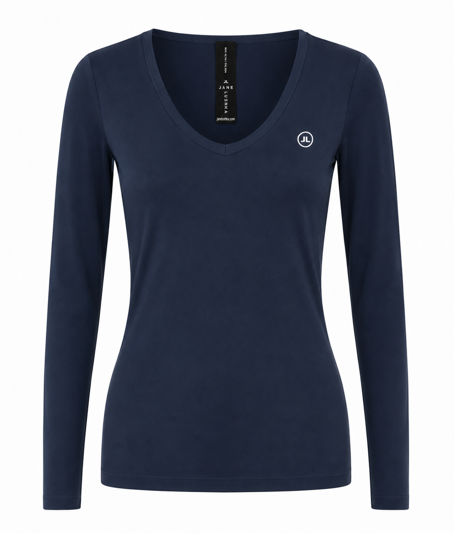 T shirt R Neck Easy Wear Organic Cotton | Blue