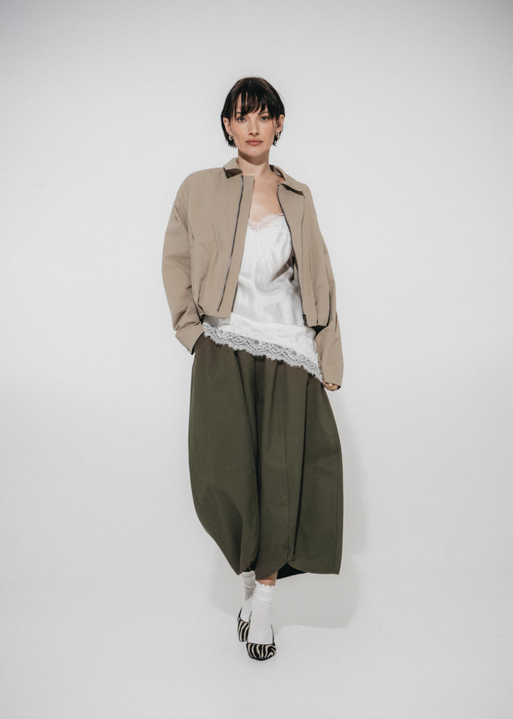 Pulse baggy lyocell pants