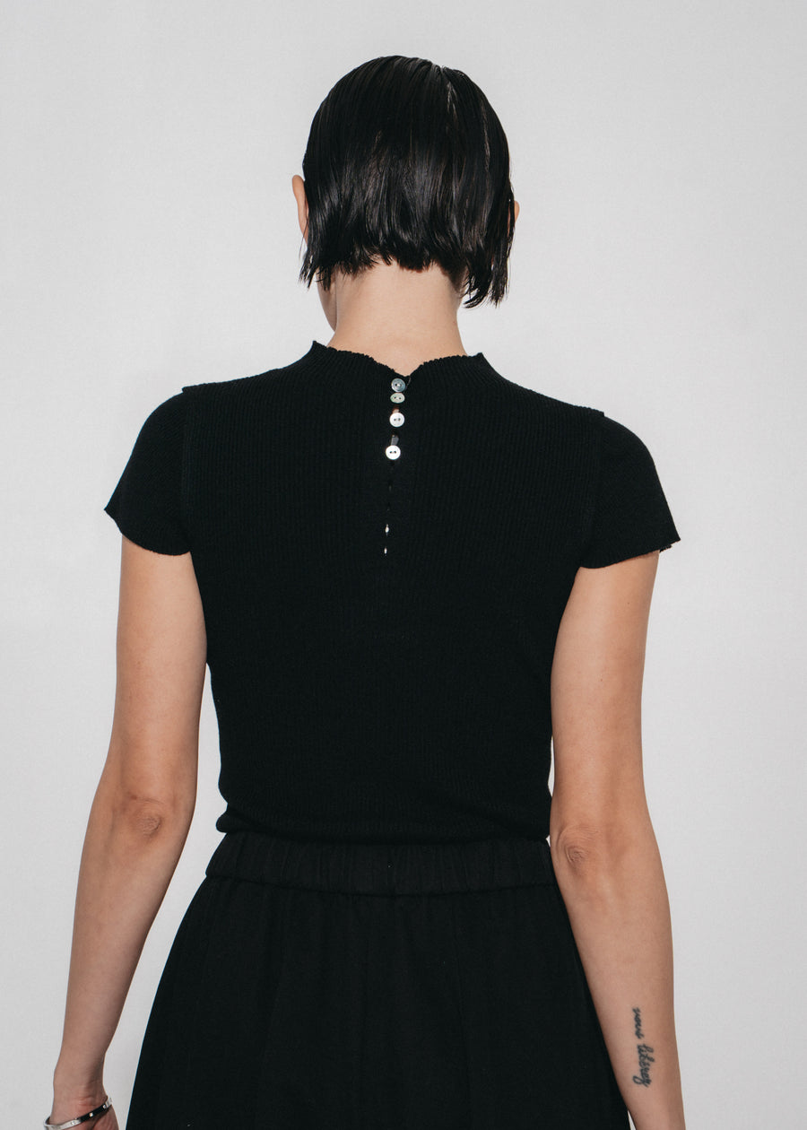 Rina rib knit top