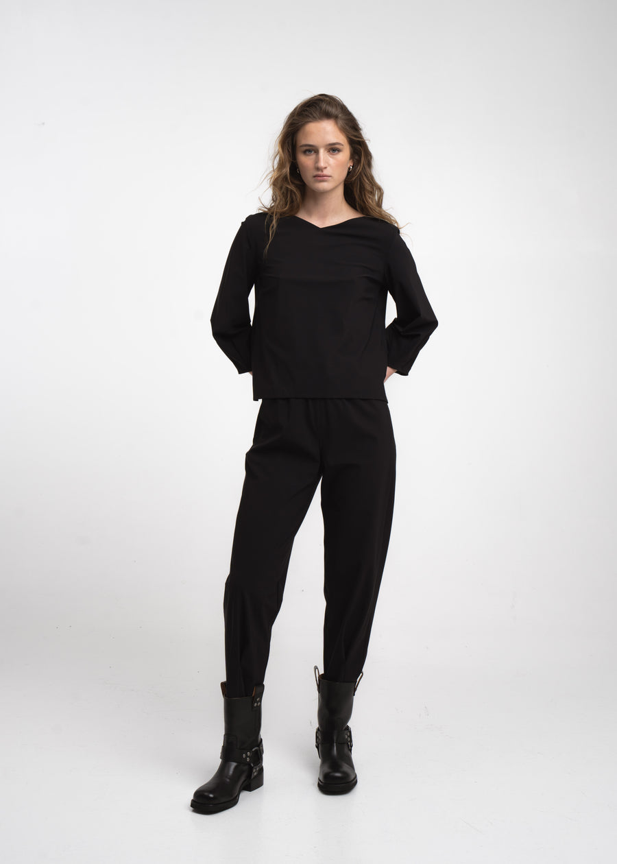 Pantaloni Benot in jersey tecnico